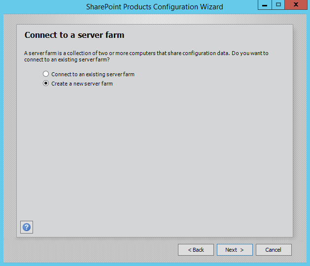 SharePoint-Server-2016-Configuration-Wizard-Connect-Server-Farm