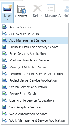 Configure App Management Service