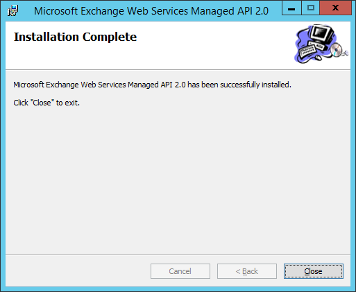 Install Microsoft Exhanage Webservices 5