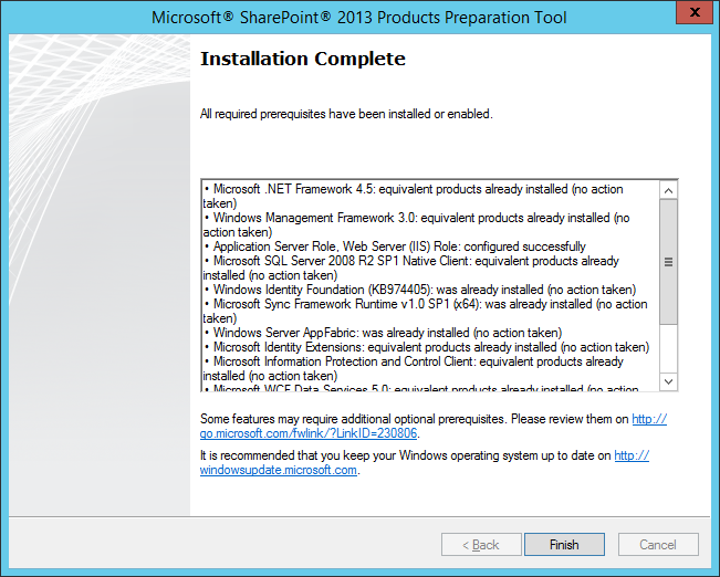 Continue SharePoint Prerequisite Installer After Server Restart