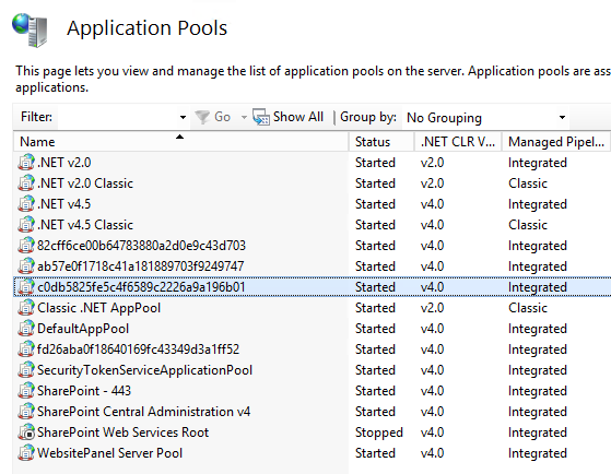 500 - Internal Server Error In SharePoint