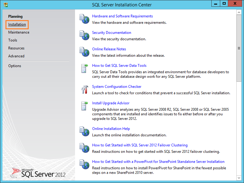 Install SQL Server 2012 Step by Step