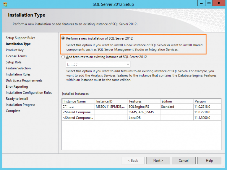 How to install sql server 2012 step by step