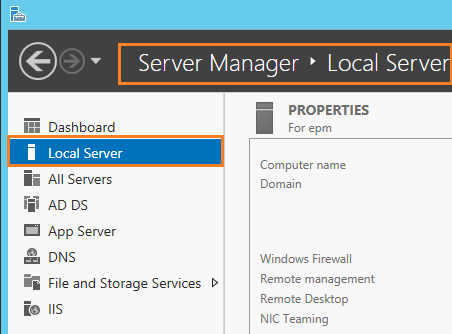 Disable IE Enhanced Security Configuration