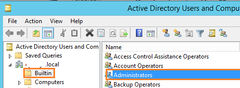 Administrator group in AD