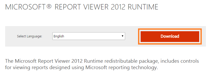 Microsoft report viewer 2012 runtime download