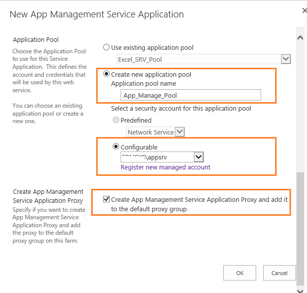 Configure App Management Service SharePoint 2016