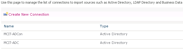 MOSS MA not found in SharePoint 2010 User Profile