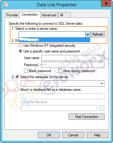Check the SQL Server Instance connectivity between the application server and database server