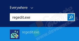 Adjust regedit setting