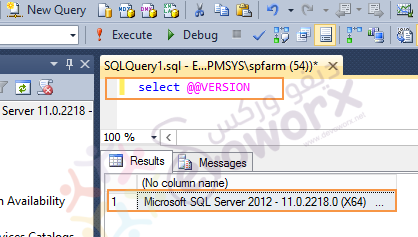 SQL Server Versions by query