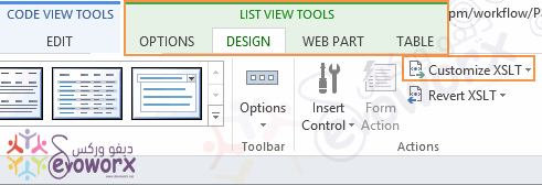 Missing List View Tools In SharePoint Designer 2013
