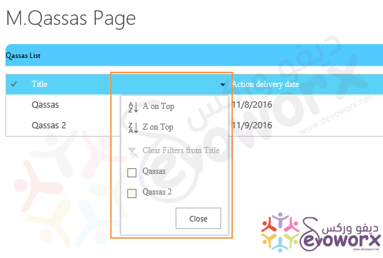 Hide SharePoint List View Column Header Menu using CSS