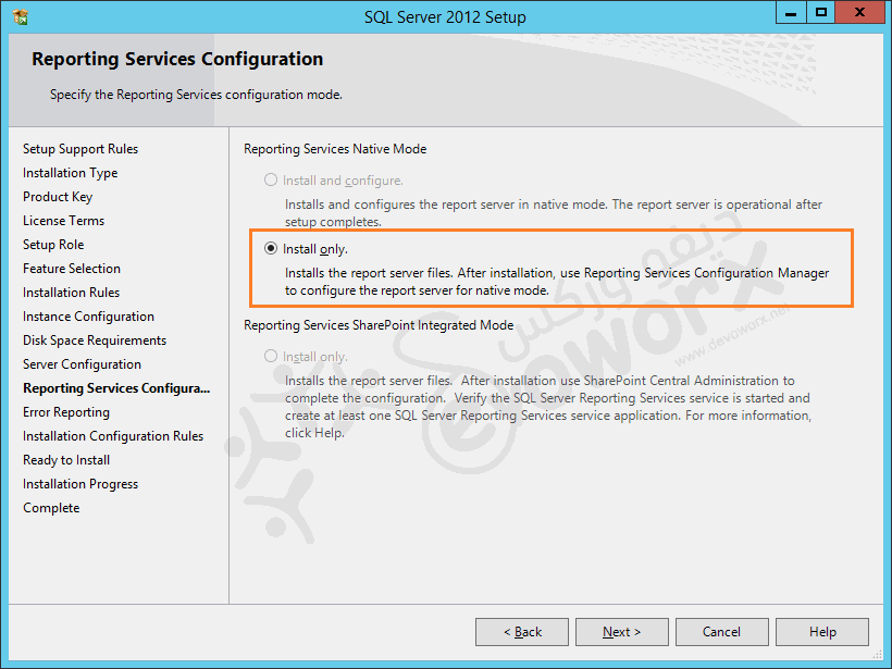 Install and Configure SQL Server Reporting Services - SSRS Configuration