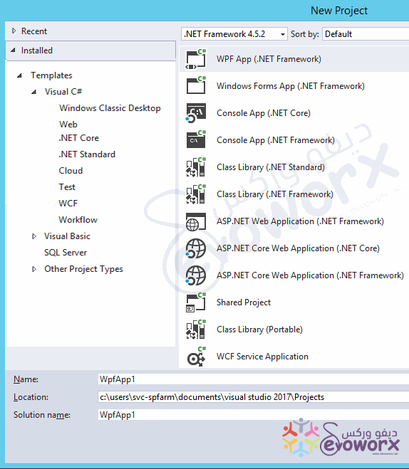 couldn’t find Office/SharePoint Template in Visual Studio 2017