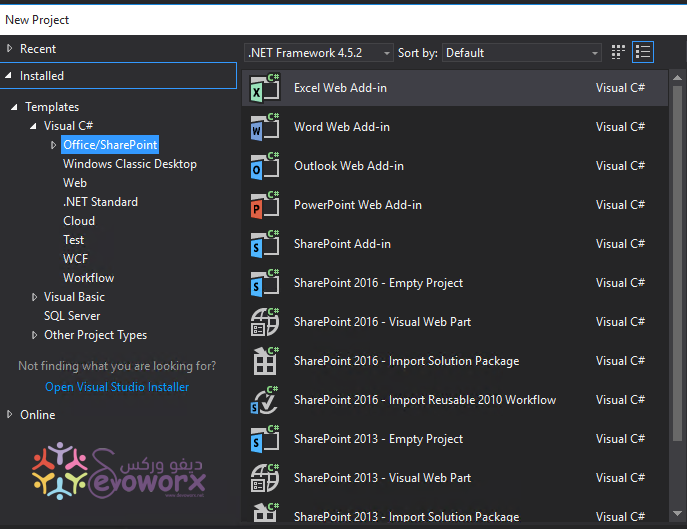 Visual Studio 2017 for SharePoint 2016