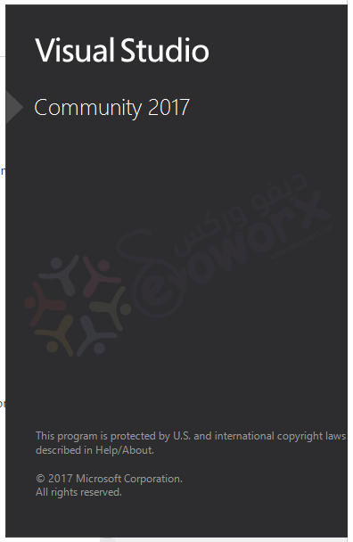 Open Visual Studio 2017