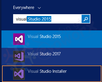 Visual Studio 2017 Installer