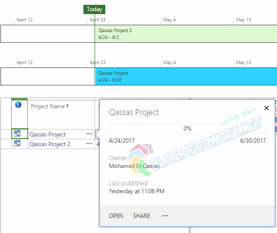 new and deprecated in Project Server 2016