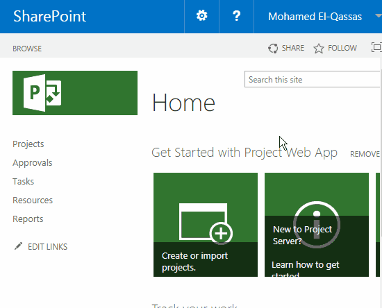 SharePoint Permission Mode Project Server 2013/2016