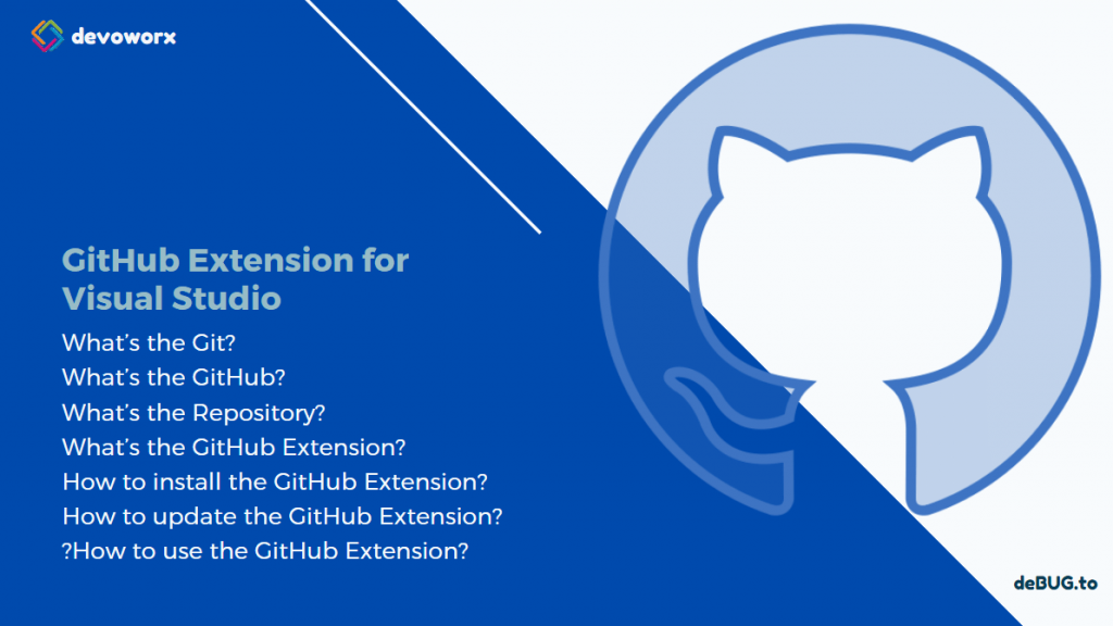 github extension for visual studio