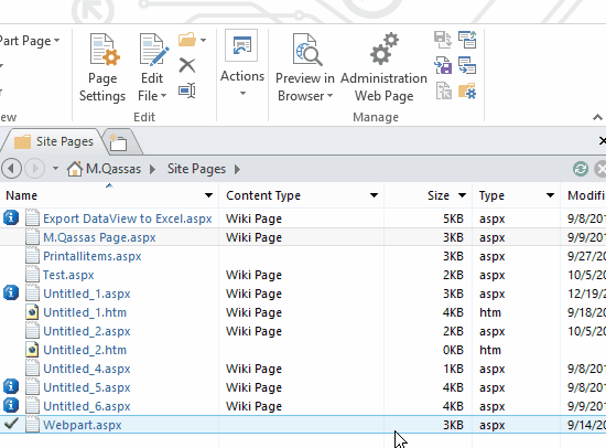 Insert menu options greyed out in sharepoint designer 2013