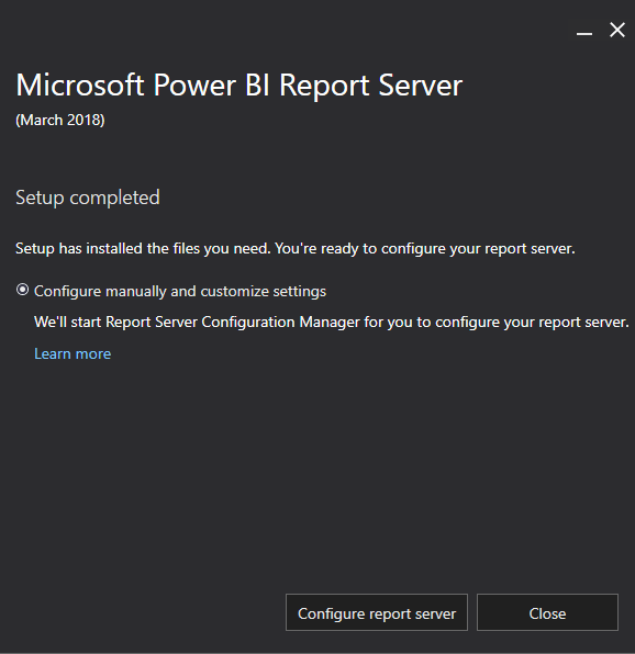 Install And Configure Power BI Report Server Step By Step