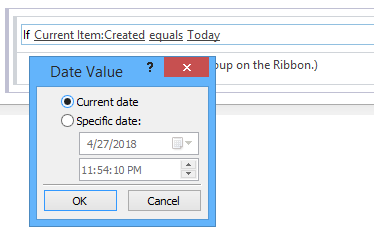 Date is empty in SharePoint Workflow designer
