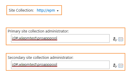 Change site collection administrator for PWA in Project Server 2016