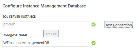 Configure Instance Management Database - Configure Workflow Manager For SharePoint 2016