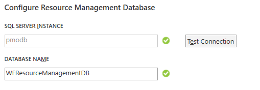 Configure Resource Management Database - Configure Workflow Manager For SharePoint 2016