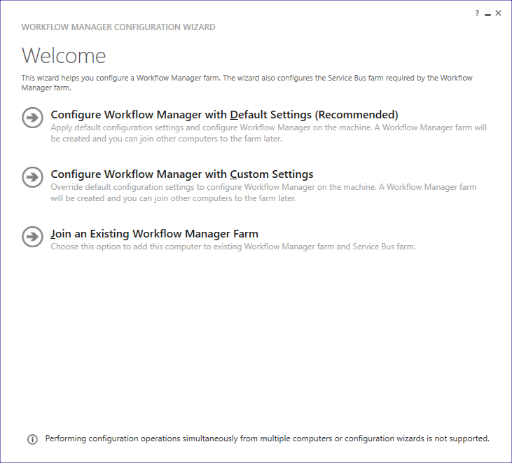 Configure Workflow Manager for SharePoint Server 2016