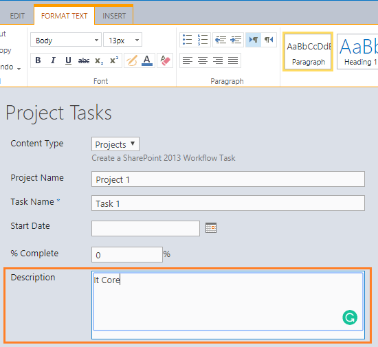 SharePoint Disable Rich Text Field On Edit Form