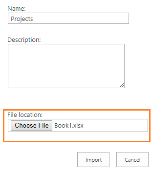 Import Excel Sheet Into Project Server