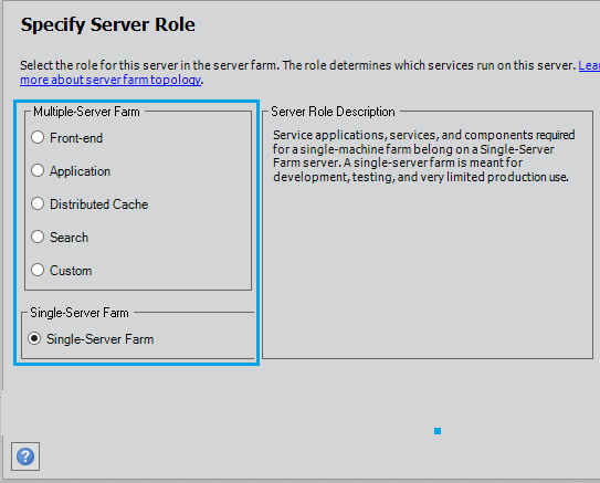 What's SharePoint MinRoles