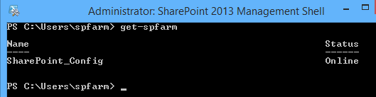 This operation can be performed only on a computer that is joined to a server farm by users who have permissions in SQL Server to read from the configuration database