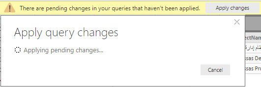 Apply Query Changes In Power BI