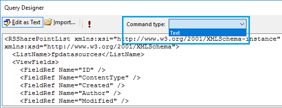 error in SharePoint with SSRS - the list does not exist