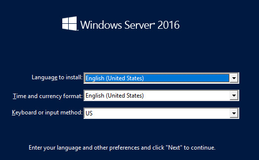 Switch from Server core to GUI in windows server 2016