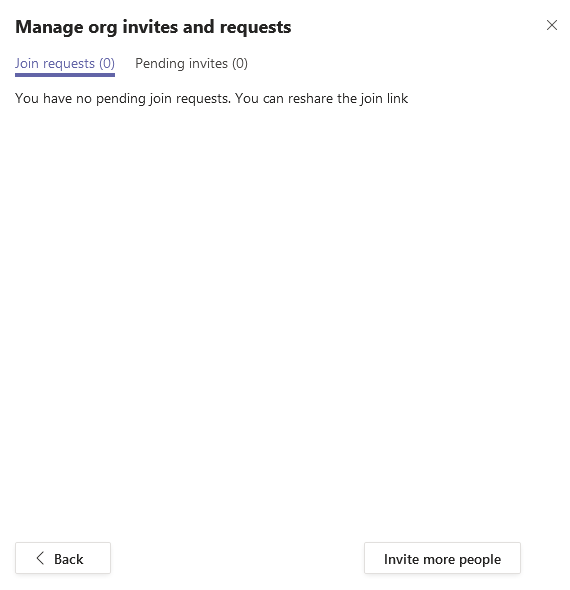 Check Pending invitations in Microsoft Team 