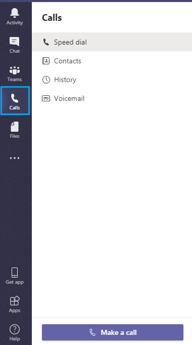 Calls in Microsoft Teams