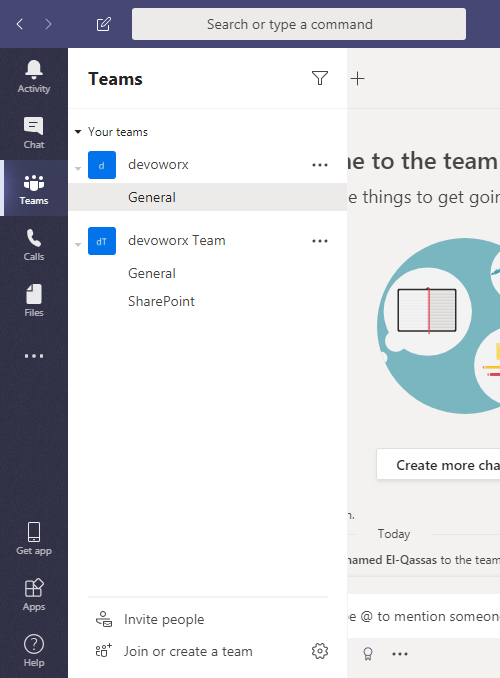 Microsoft Teams as a desktop client for Windows