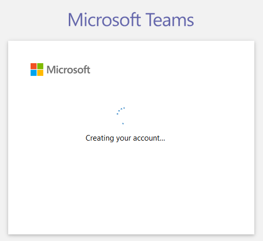 Sign up to Microsoft Teams - create your account