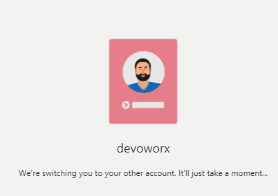 Switch your organization account in Microsoft teams