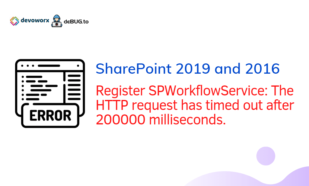 Register Workflow Service Timeout