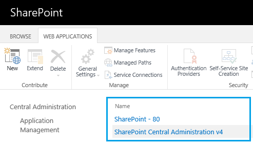 SharePoint 2019 Web Applications Limitations