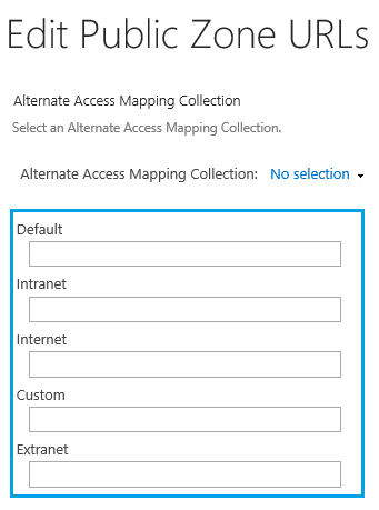 SharePoint 2019 Zone Limitations