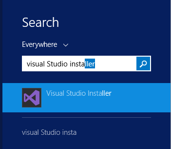 Open-Visual-Studio-2017-Installer