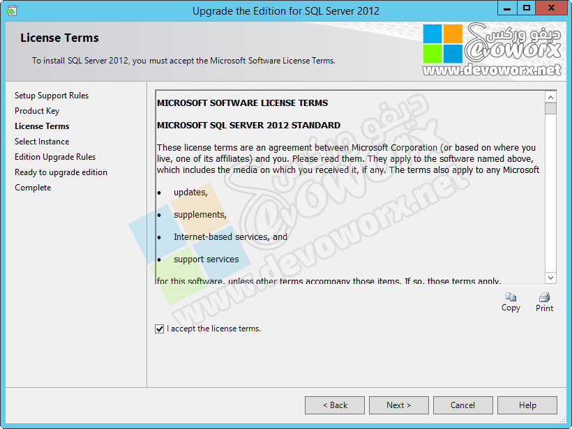 license-terms-sql-server - Extend SQL Server Evaluation Period