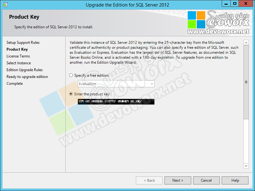 product-key-sql-server - Extend SQL Server Evaluation Period